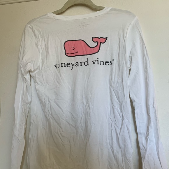Vineyard Vines long sleeve white T-shirt - Picture 2 of 4
